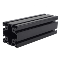 Langle top quality 4080 t-slotted black anodized aluminium profile framing system